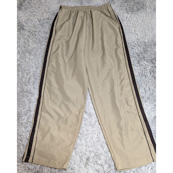 The Rock WWE WWF Gym Pants Mens Size XXL 2XL Green Black Track Basketball Sweat - Picture 1 of 12